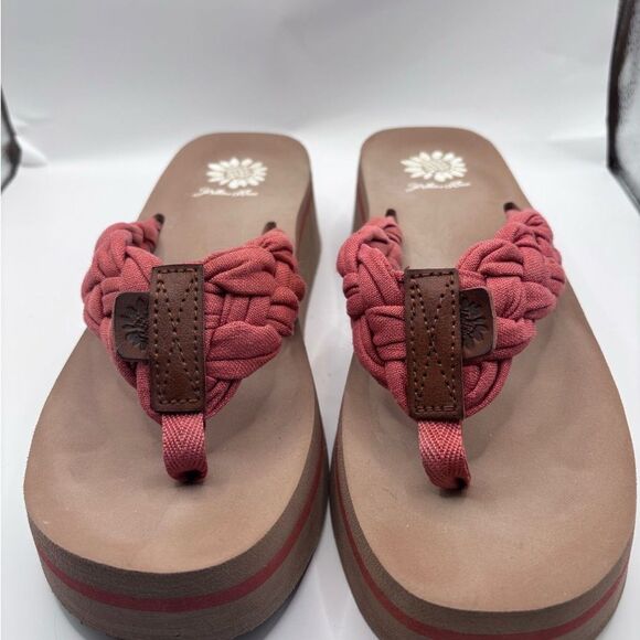 Yellowbox women's karnika platform sandal Sienna size 7.5 Pre-Owned - Picture 1 of 6